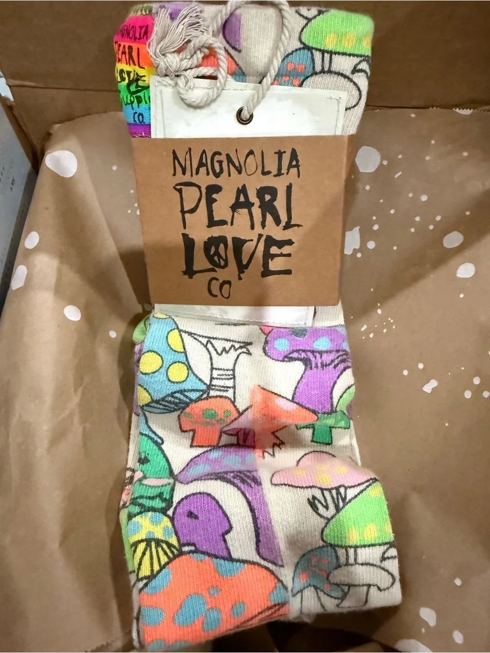 Magnolia Pearl Wonderland OTK socks